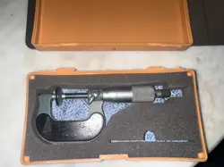 MITUTOYO DISC MICROMETER NO. 123-125 0-1