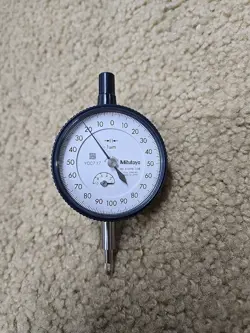 MITUTOYO DIAL INDICATOR 0-1MM RANGE, 0.001MM GRADUATION 2109S-10