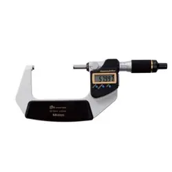 MITUTOYO 293-142-30 QUANTUMIKE COOLANT PROOF LCD MICROMETER 50 - 75 MM MDE-75MX