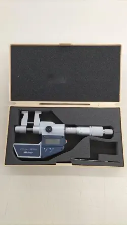 MITUTOYO IMP-50MX 345-512-30 DIGITAL MICROMETER - CASE MARKED - USED