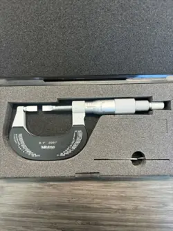 MITUTOYO 122125 MICROMETER STEEL BLADE - GRAY