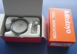 MITUTOYO 2109A-10 MICRON DIAL INDICATOR 0-1MM 0.001MM MADE IN JAPAN NEW
