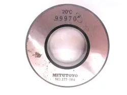 MITUTOYO .9997 MASTER