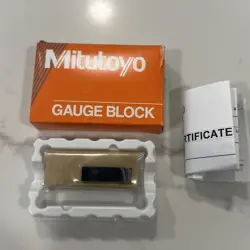 MITUTOYO .06 INCH RECTANGULAR GAGE BLOCK 611106-531  GAUGE TOOL - NEW