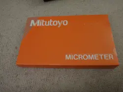 MITUTOYO 141-133 INSIDE MICROMETER SET, 2-12”, .001” GRAD, NEW.