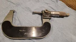 MITUTOYO 193-103 INDICATING OUTSIDE MICROMETER 50 TO 75MM, METRIC