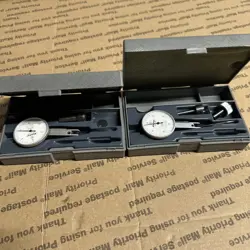 2 SETS MITUTOYO 513-212  DIAL TEST INDICTOR , .030