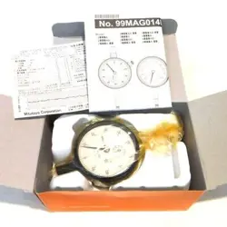 USED  MITUTOYO DIAL INDICATOR STANDARD TYPE DIAL GAUGE 2046A SCALE 0.01MM MEA