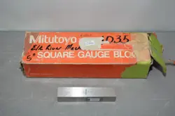 ^ MITUTOYO GAGE BLOCK 5