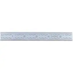 MITUTOYO 182 261  STEEL RULE  24 (4R)  (1 8  1 16  1 32  1 64)