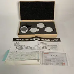 NEW MITUTOYO OP-25/157-903 OPTICAL PARALLEL SET OF 4