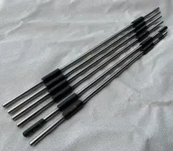 6 MITUTOYO MICROMETER STANDARDS, END MEASURE RODS 24~25” 167-164~169(S29)