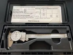 MITUTOYO DIAL CALIPER D6TX 505-742 6”