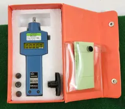 MITUTOYO 982-521 DIGITAL TACHOMETER WITH TIPS AND CASE TESTED!!