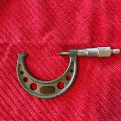 MITUTOYO NO. 103-116 3-4” OUTSIDE MICROMETER, 0.0001” RESOLUTION