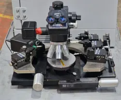 ALESSI INDUSTRIES REL-4100A ANALYTICAL PROBE STATION W/MITUTOYO MICROSCOPE