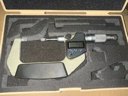 MITUTOYO DIGITAL BLADE MICROMETER 1-2