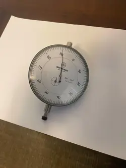 MITUTOYO LARGE DIAL INDICATOR 0-.300 RANGE MADE IN JAPAN 4410