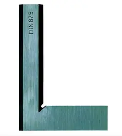 MITUTOYO 916-326 TRY SQUARE WITH SHOULDERS, DIN 875, 300X200MM, GRADE 1, STEEL