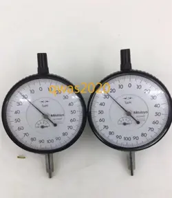 1PC USED ORIGINAL MITUTOYO 3109F DIAL INDICATOR 0-1MM PRECISION 1UM #T1959 YS