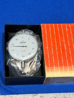 LARGE FACE DIAL INDICATOR NEW MITUTOYO  # 3410                    Q-069
