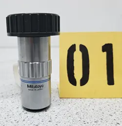 MITUTOYO MPLAN APO SL50 SUPER LONG WORKING DISTANCE 50X MICROSCOPE OBJECT