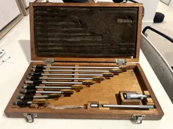 MITUTOYO ID INSIDE MICROMETER SET NO # 141-133 2-12