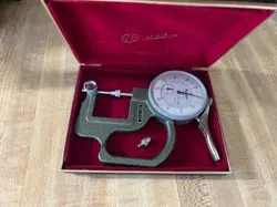 VINTAGE MITUTOYO DIAL LENS METER NO.7312 USED