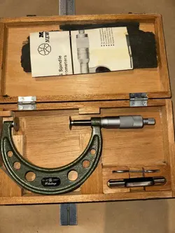 MITUTOYO DISC MICROMETER 3-4
