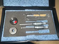 MITUTOYO BORE GAGE SET HOLTEST 0.350-0.500 IN