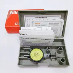 MITUTOYO DIAL TEST INDICATOR 513-415 TI-123H 0-1MM 0.01MM GAUGE GAGE FROM JAPAN