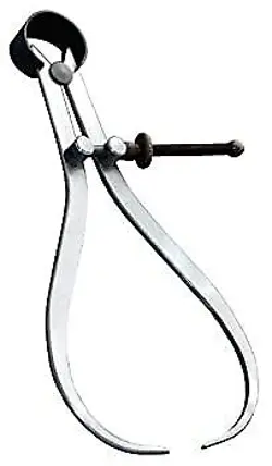 MITUTOYO 950 222 OUTSIDE SPRING CALIPER STEEL ROUND LEG 0 6 RANGE
