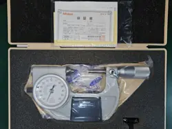 MITUTOYO 510 122 INDICATING MICROMETER 25 - 50MM RANGE