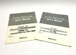 MITUTOYO CMMC-3S USER'S MANUAL, CONTROL UNIT FOR CNC CMM, 4593 & 4594