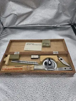 MITUTOYO UNIVERSAL BEVEL PROTRACTOR- 6