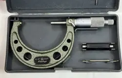 MITUTOYO NO 103-217 2-3” OUTSIDE MICROMETER .0001” MADE IN JAPAN WITH STANDARD
