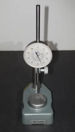 🇯🇵 MITUTOYO 7003 DIAL GAGE STAND ➕ MITUTOYO 3424 DIAL INDICATOR 0-2
