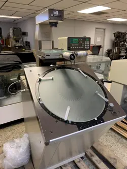 MITUTOYO MODEL PV500 VERTICAL BEAM FLOOR MODEL OPTICAL COMPARATOR