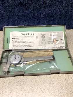 MACHINIST TOOLS: MITUTOYO DIAL CALIPER 505-636-50 (NOS)
