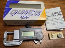 MITUTOYO DIGITAL POCKET GAUGE QUICK MINI PK-1012SU 700-117SU 0-12MM FROM JAPAN