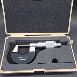 MITUTOYO STRAIGHT-LINE MICRON MICROMETER 106-101 OMV-25 [EX] LIMITED FROM JAPAN