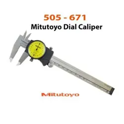 BRAND NEW MITUTOYO 505-671 DIAL CALIPER 0-150MM-0.02MM GENUINE MITUTOYO. JAPAN