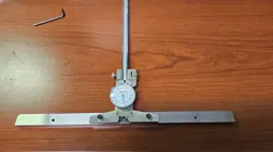 MITUTOYO 0-12” 0.001” CALIPER STYLE DIAL DEPTH GAGE