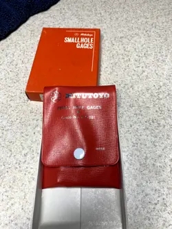 MACHINIST TOOLS: MITUTOYO SMALL HOLE GAGE SET 154-901 (NOS)
