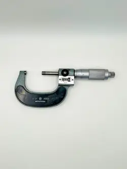 MITUTOYO NO. 193-212 1-2 INCH ANALOG MICROMETER