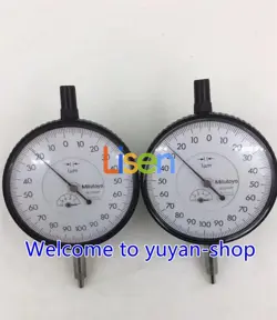 1PC USED ORIGINAL MITUTOYO 3109F DIAL INDICATOR 0-1MM PRECISION 1UM #T1959 YS/