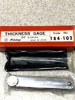 MACHINIST TOOLS: MITUTOYO THICKNESS GAGE 184-102 (NOS)