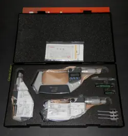 🆕 🇯🇵 MITUTOYO DIGIMATIC 293–960–30 OD MICROMETER SET 0–3