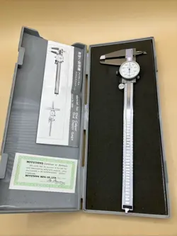 MITUTOYO 505-644 DIAL CALIPER - 8