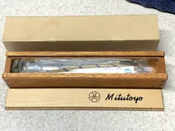 MACHINIST TOOLS: MITUTOYO GROOVE MICROMETER NO 146-102 (NOS)
